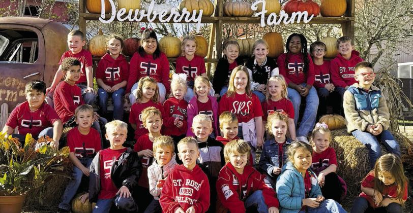 Two St. Rose classes visit Dewberry Farm