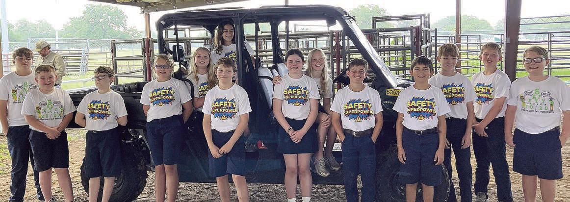 St. Rose fifth graders attend Ag day in La Grange
