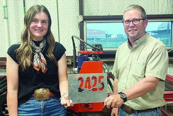 Young Farmers given demonstration