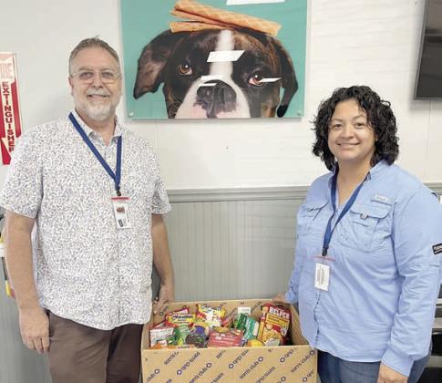 Perdue Foods holds food drive for SAFP