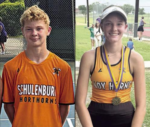 Top SHS tennis players named