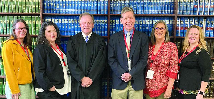 Five more CASA volunteers sworn in