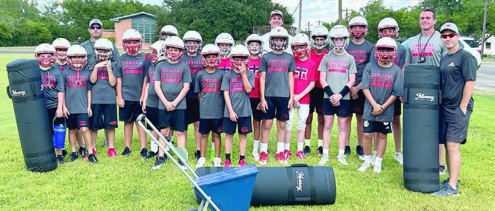 Cardinals start football practice