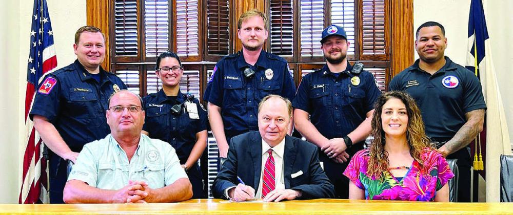 Proclamation signed for National EMS Week