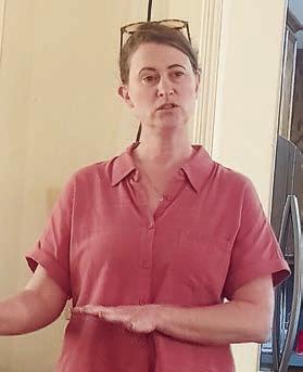 Guest sp eaker was Kristy Janecka, whose topic was bees and beekeeping.