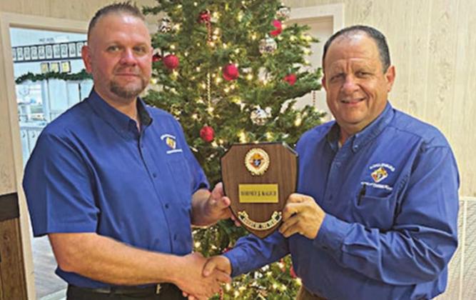 Annual awards presented by local organizations