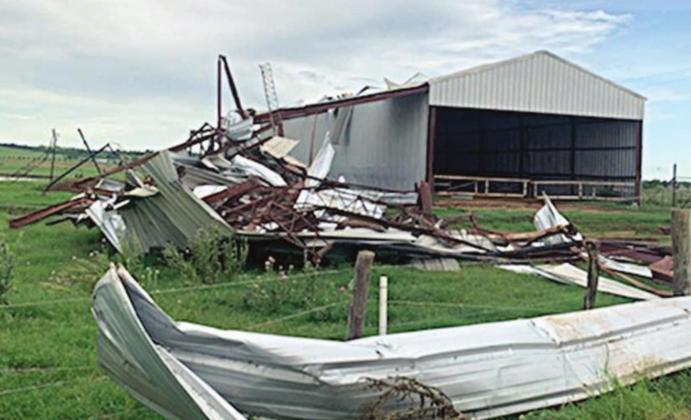 Friday night storm damage