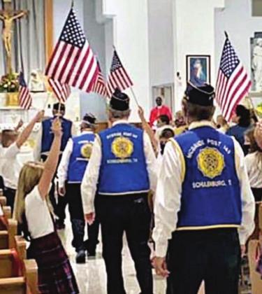 St. Rose School honors veterans