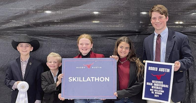 Fayette 4-h’ers enter Rodeo austin beef skill-a-Thon