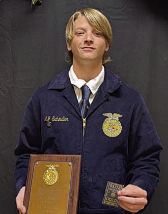 Star Chapter FFA Degree – LJ Schindler.