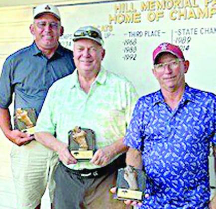 Local golfers top Senior Flight of Club Championship at Weimar Golf Course