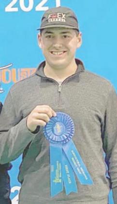BLAKE MEYER – 1st place ag mechanics project