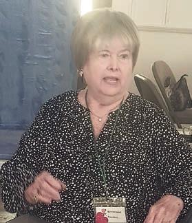 Speaker was Bonnie Baker.