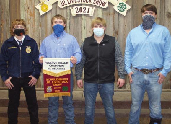 Ag Mechanic Show reserve champions