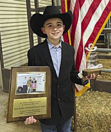Smrkovsky wins speech award in SA Commercial Steer Contest