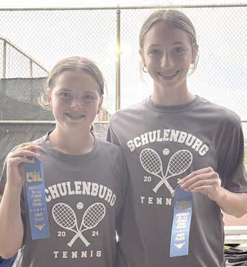 KERR McBRIDE &amp; KIMBER BARTOSCH 1st Place Grade 7 Girls’ Doubles