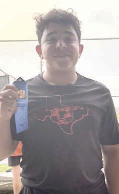 ZAYBRYN BARRERA 1st Place Grade 7 Boys’ Singles