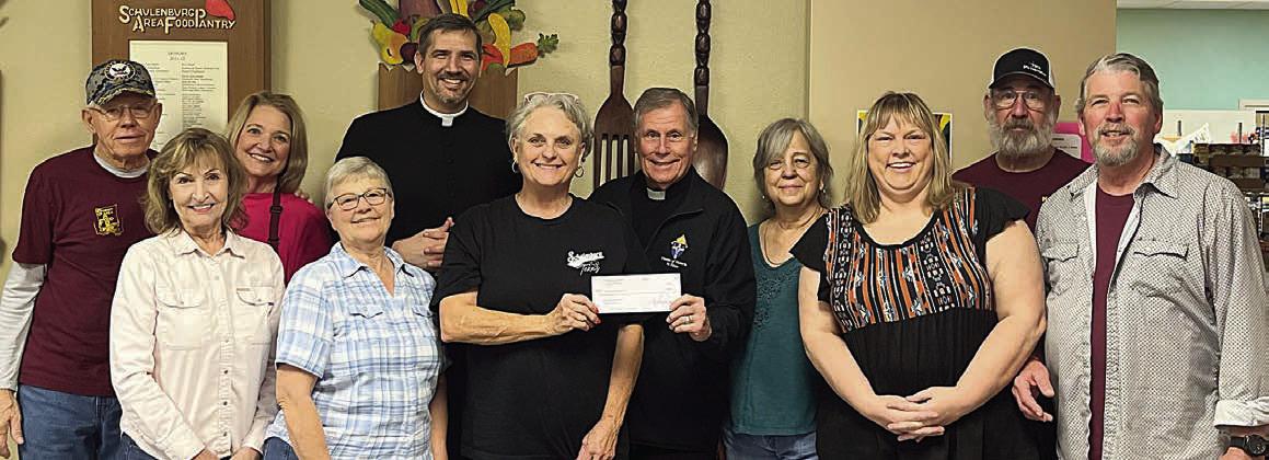 Catholic Relief Services donates to Food Pantry