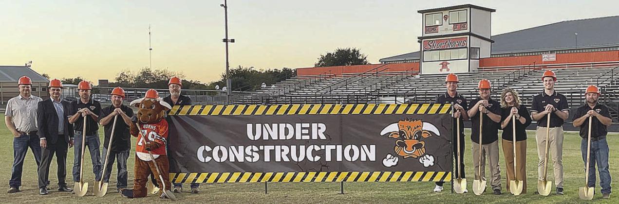 Ground-breaking on football field kicks off Sports Complex project at SISD