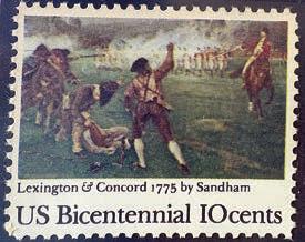 Bicentennial Postage Stamp