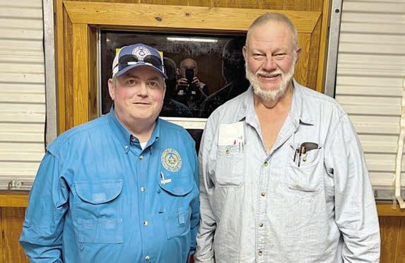 Young Farmers host CEU credit program The Schulenburg Young Farmers held their monthly meeting on Tuesday, Feb. 24 at the Schulenburg Expo Center. The meeting was good for two hours of CEU credits. Ed Moeller (right) was program chairman. Vick Alexander ( left), assistant regional director for pesticide programs with Texas Department of Agriculture, gave the program.