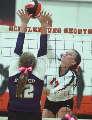 Lady Horns secure district title