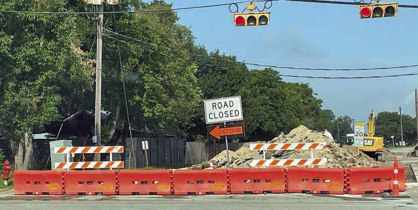 Work on College Street commences