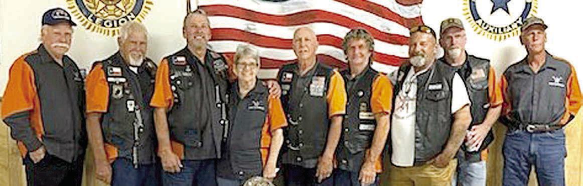 American legion Riders officers, members