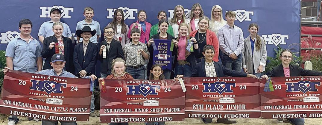 4-H’ers enter Heart of Texas Livestock Judging Contest