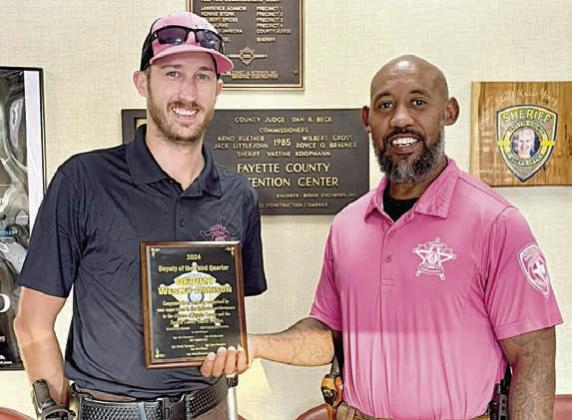 Deputy Arrison recognized