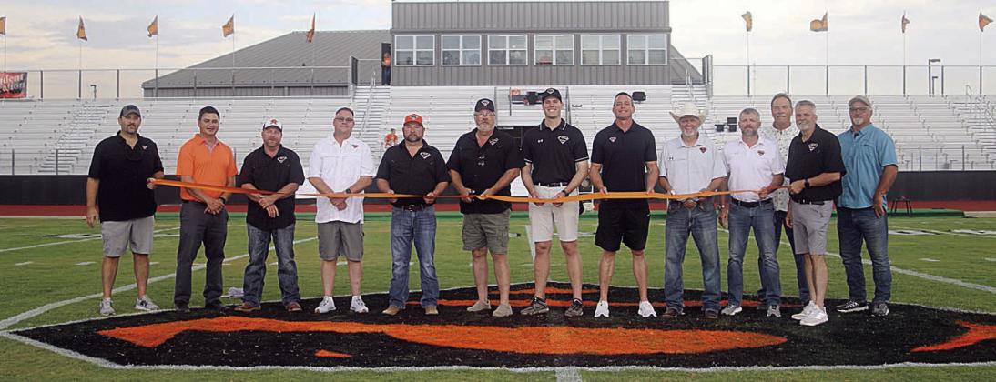 Ribbon cutting kicks off football season at new stadium