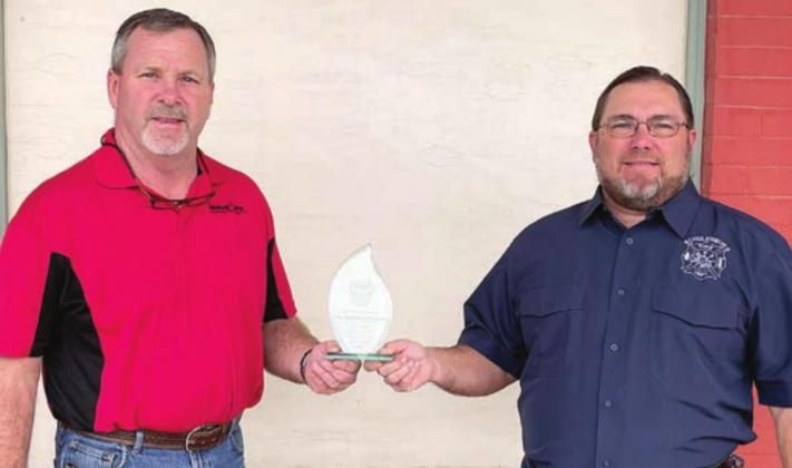Vvyjala gets SVFD service award