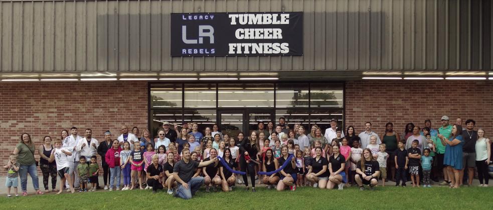 Legacy Rebels Cheer &amp; Tumble holds grand opening, ribbon cutting