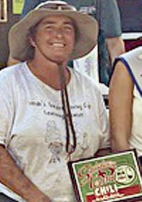 CASI Chili 1st Place – Pat Krenek. Sticker Photo By Kade Vyvjala