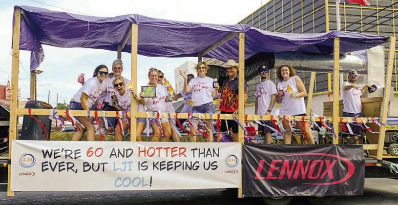 1st Place Commercial – Leon John’s, Inc. Photo By Andy Behlen / Courtesy of Fayette County Record