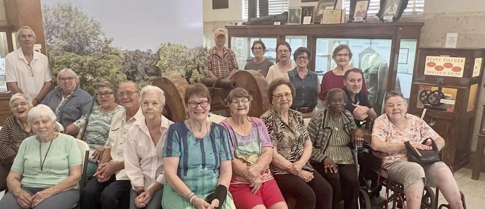 A contingent of Senior Connections members traveled to Gonzales recently to learn about the city’s important role in Texas history, visiting many sites where action took place. Two knowledgeable guides shared the story. The tour ended at the Gonzales Memorial Museum, where everyone gathered to view one of the “Come &amp;amp; Take It”cannons and many fascinating displays.