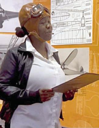bessie coleman’s achievements in aviation are recounted by Rebecca Powe.