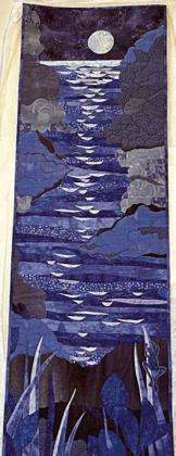“Moon River” (15 inches by 45 inches) by Donna Brennan.
