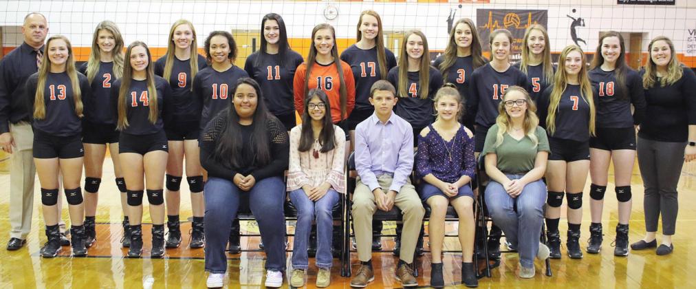 2019-20 LADY HORN VOLLEYBALL TEAM, COACHES, &amp; MANAGERS