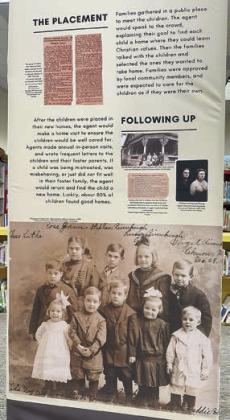 Public Library displaying exhibit on ‘Orphan Trains’ through May 4