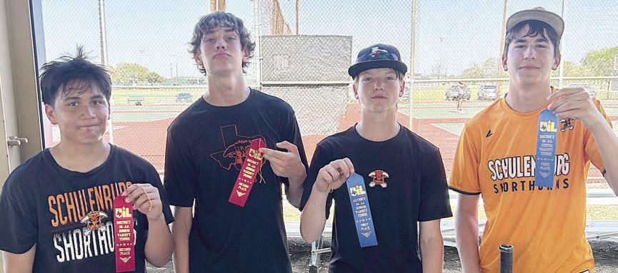 MAX HERNANDEZ &amp; ADAM SCHRAMEK • LJ SCHINDLER &amp; KOI PRIHODA Second Place Junior Varsity Boys’ Doubles • First Place Junior Varsity Boys’ Doubles