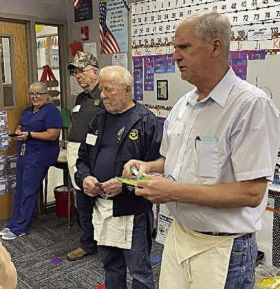 Masons provide toothbrush kits for SES first graders