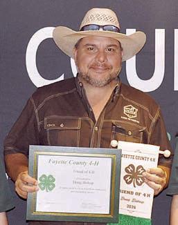 Friend of 4-H – Doug Bishop.