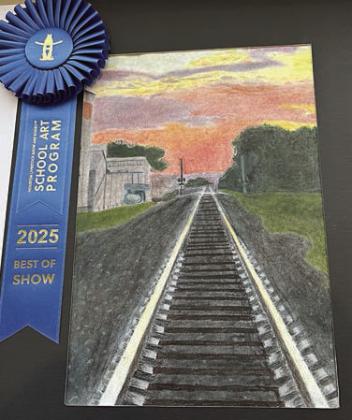 Artwork of Cheyanne Harris, Best of Show winner