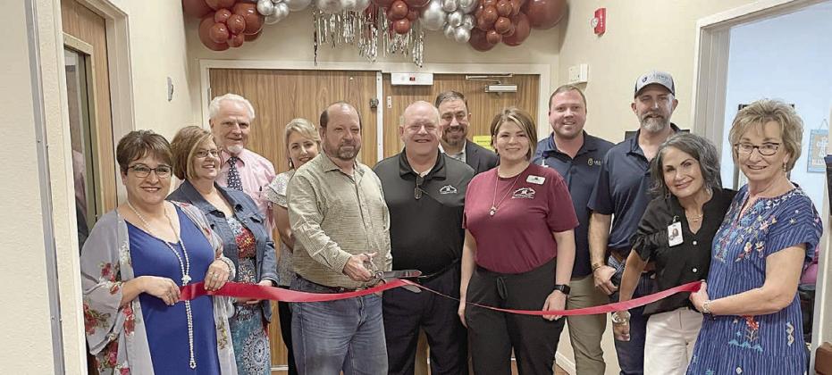 Regency's Secure Memory Wing has ribbon cutting