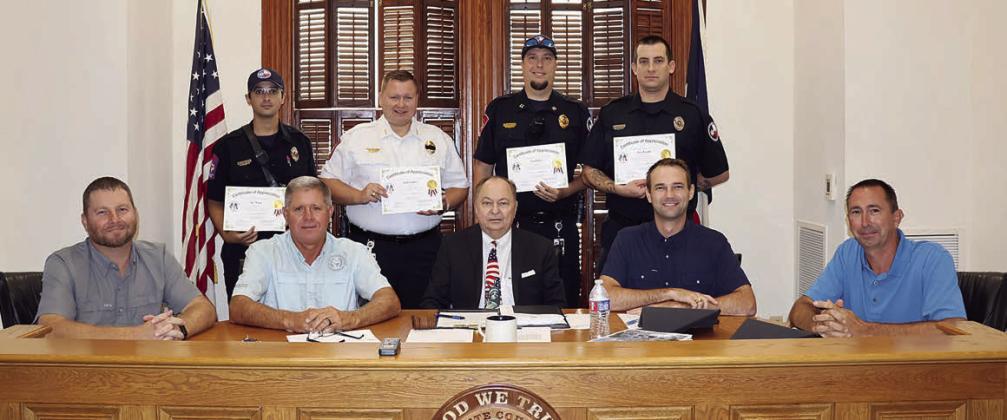 EMS employees recognized for responding to July 4 floods in Kerrville