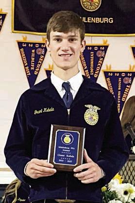 Forever BlueAward – Grant Kubala.