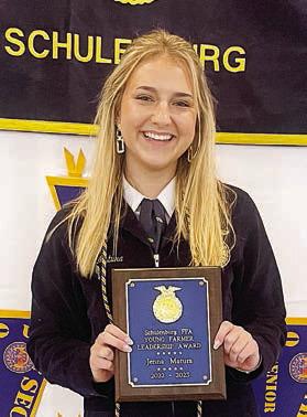 Young Farmer Leadership Award – Jenna Matura.