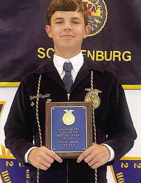 El mo Meyer Breeding Award – Blaine Zapalac.