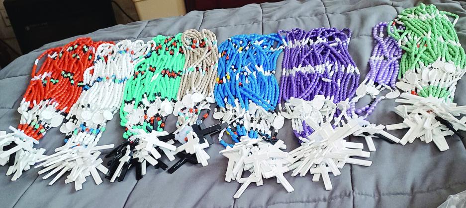 Local lady makes more than 1,000 rosaries